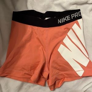 Women’s Pink Nike Pro Shorts
